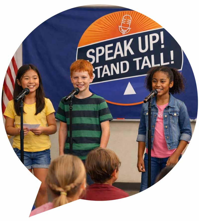 Speak Up Stand Tall For Children